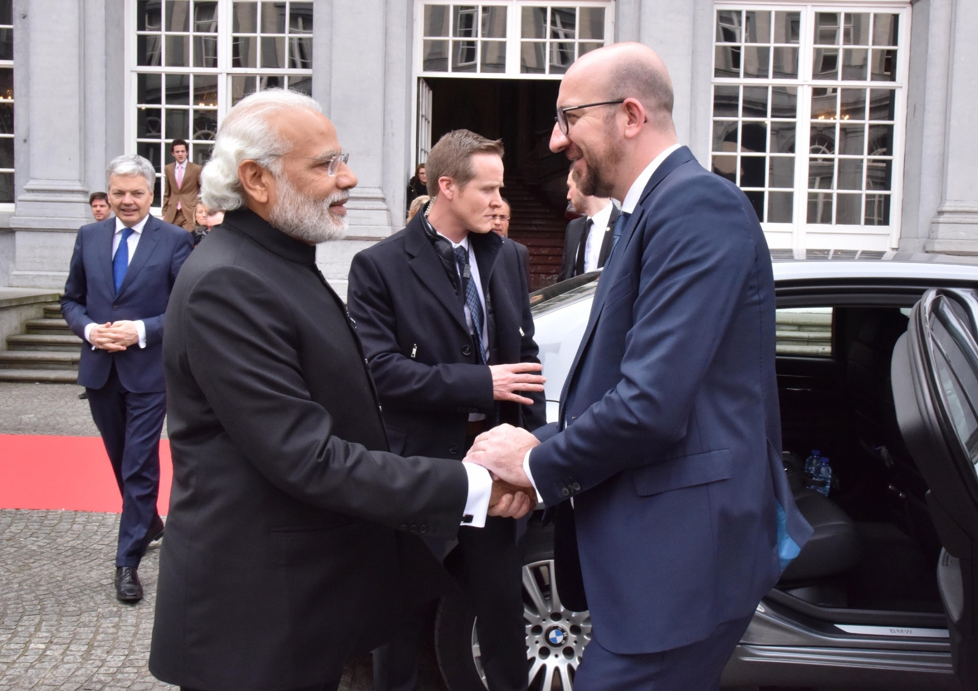 Narendra Modi in Brussels