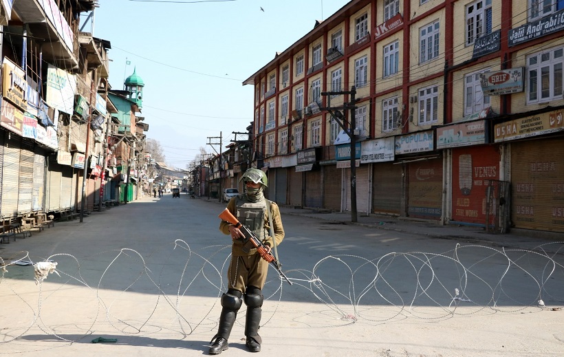 shutdown in Srinagar