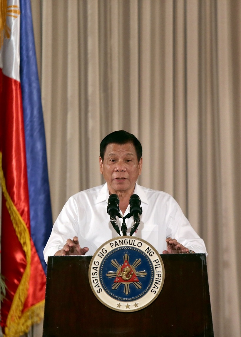 Philippine President Rodrigo Duterte 