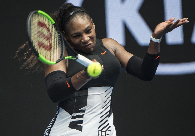 Second-seeded Serena Williams of the United States overcame her compatriot Nicole Gibbs 6-1, 6-3 in just over an hour to reach the fourth round of the Australian Open tennis tournament here on Saturday.