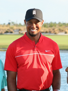 American golfer Tiger Woods