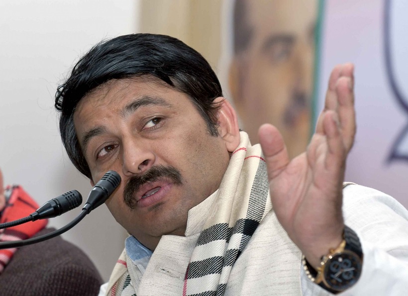 Delhi BJP President Manoj Tiwari 