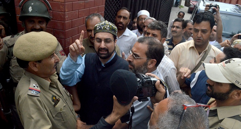 Huriyat leader Mirwaiz Umar Farooq