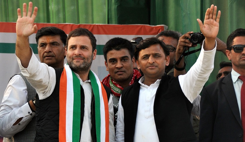 Rahul Gandhi and Akhilesh Yadav