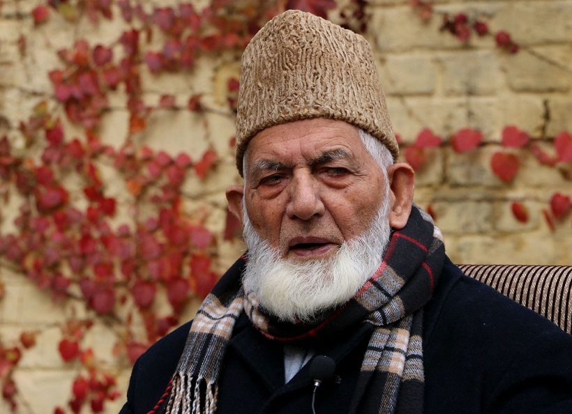 Senior hardline separatist leader Syed Ali Geelani