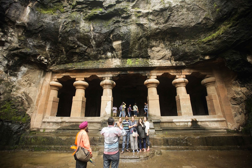 Elephanta island near Mumbai