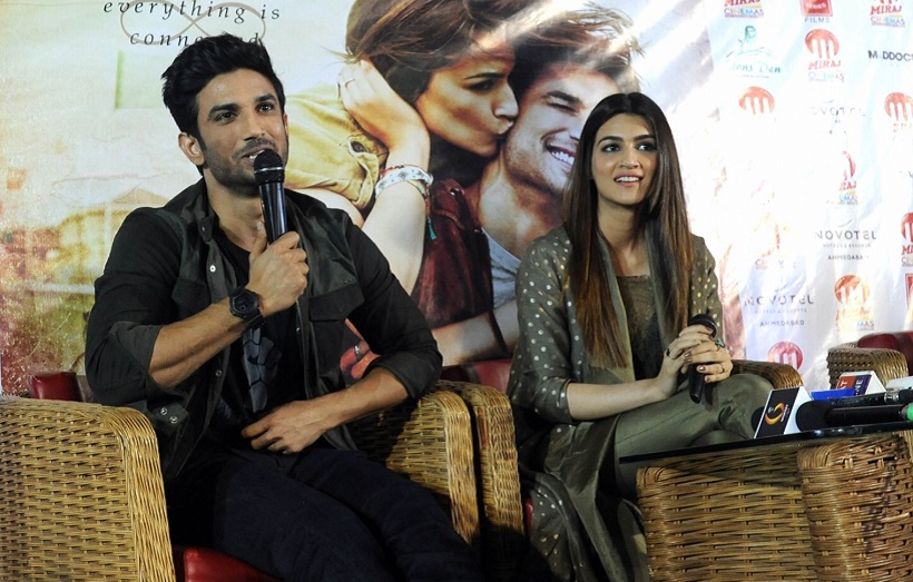 Sushant Singh Rajput and Kriti Sanon